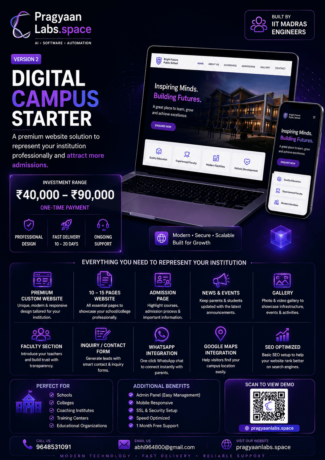 Schools & EdTech pricing plan 2