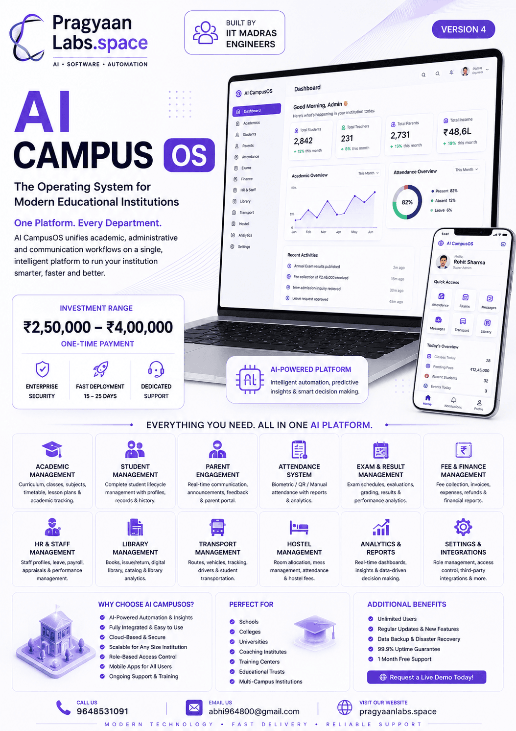 Schools & EdTech pricing plan 4